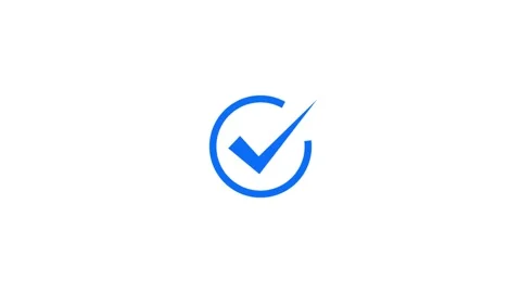 Check Mark, Tick Icon. Motion Graphics O... | Stock Video | Pond5