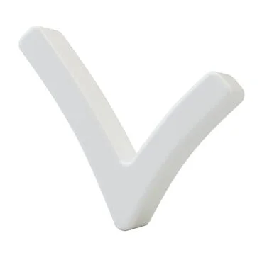 Check Mark in white Background Illustrazione stock