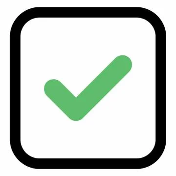 Check marks, Tick marks, Accepted, Approved, Yes, Correct, Ok, Right Choices, Stock Illustration