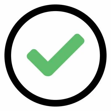 Check marks, Tick marks, Accepted, Approved, Yes, Correct, Ok, Right Choices, Stock Illustration