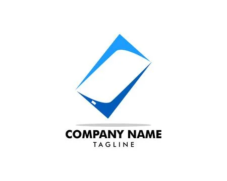 Check Mobile Logo Template Design Vector Stock Illustration