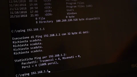 Check network connections on a notebook. Stock Footage 101193554