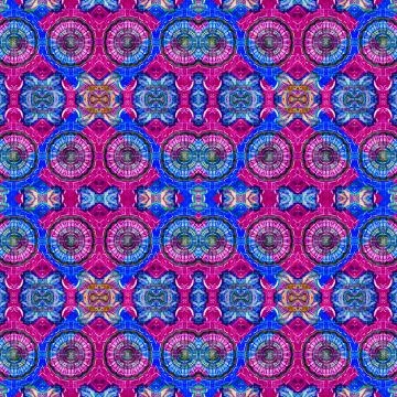 Check Ornate Seamless Pattern Stock Illustration