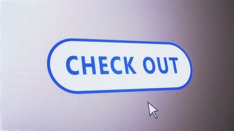 Check out icon button text click mouse label tag animation 動画素材 146688694