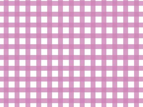 Check pattern design, Buffalo check plaid pattern in light pink color. Illustrazione stock