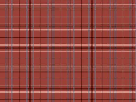 Check pattern design, check tartan plaid pattern in brown color. Illustrazione stock