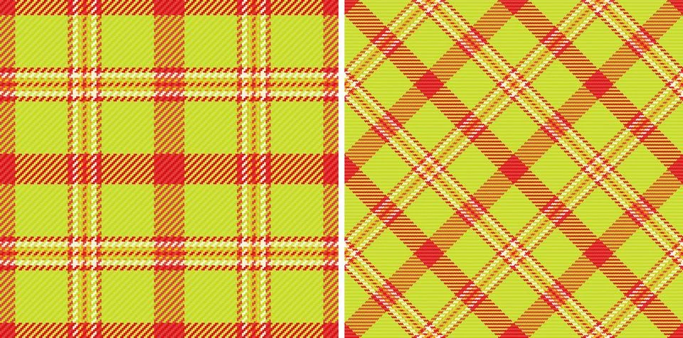 Check pattern seamless of tartan vector background with a plaid fabric text.. Stockillustratie
