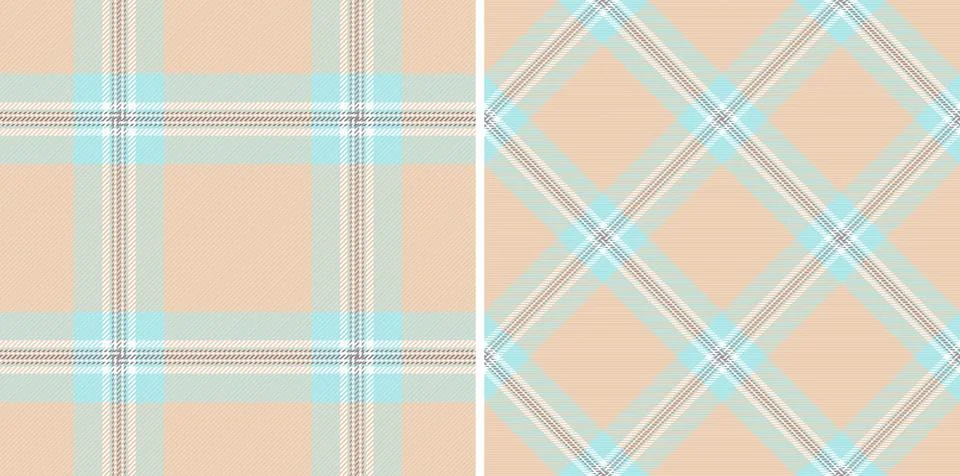 Check pattern texture of background tartan plaid with a vector fabric texti.. Illustrazione stock