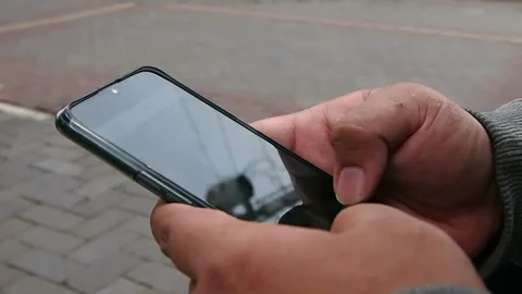 Check phone Stock Footage 141507254