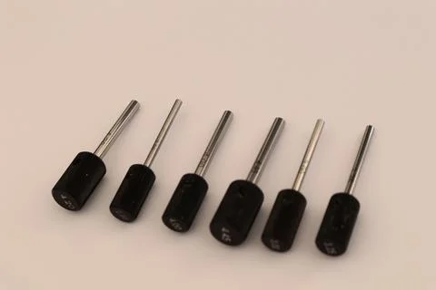 Check pin for comparative diameter control Stock Photos