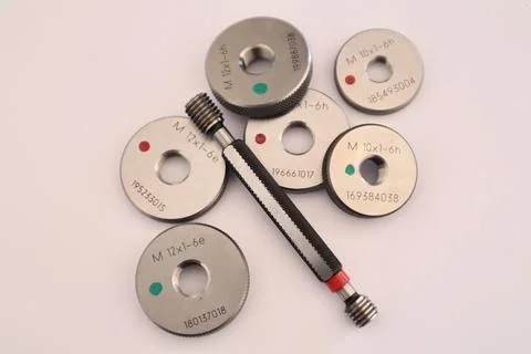 Check pin for comparative diameter control Foto stock