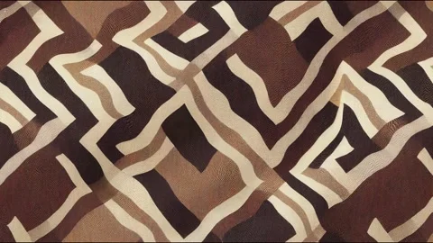 Check plaid animation set in grey, brown, beige. Seamless Stock Footage 220147426