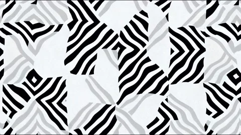 Check plaid seamless animation set. White, black, blue herringbone Stock Footage 220123919