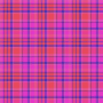 Check plaid seamless pattern. Vector background of textile ornament. Flat fab イラスト素材