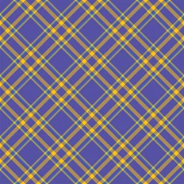 Check plaid seamless pattern. Vector background of textile ornament. Flat fab 스톡 일러스트