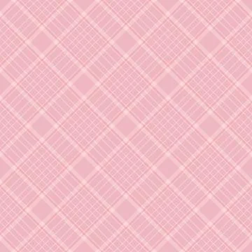 Check plaid seamless pattern. Vector background of textile ornament. Flat fab 스톡 일러스트