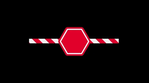 Check Point Gate Stock Footage 334237980