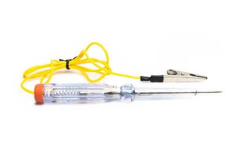 Check power screwdriver Stock Photos