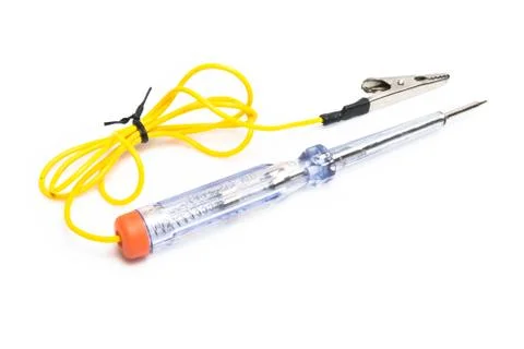 Check power screwdriver Stock Photos