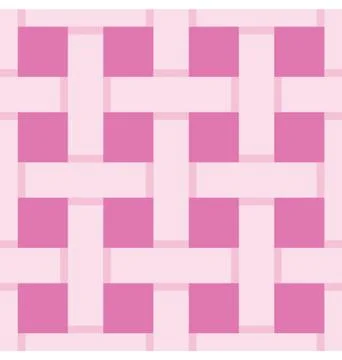 Check Print and Lines Seamless Pattern Stock Illustration