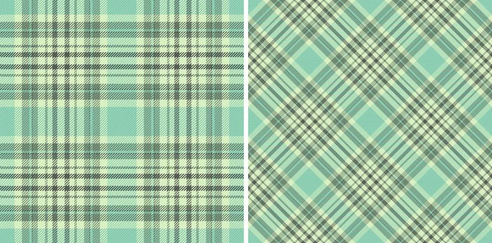 Check seamless background of tartan vector textile with a pattern texture f.. Stock Illustration