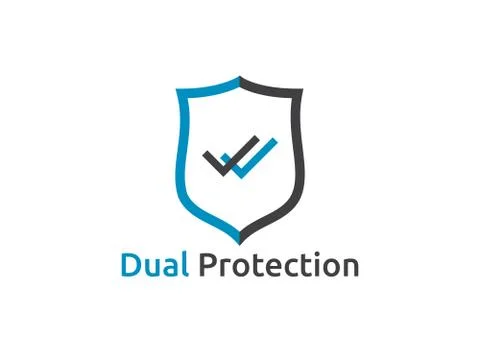 Check shield icon symbol. Secure Protection Concept vector illustration Stock Illustration