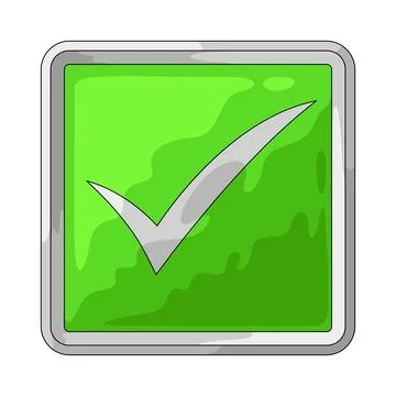 Check square illustration Stock Illustration