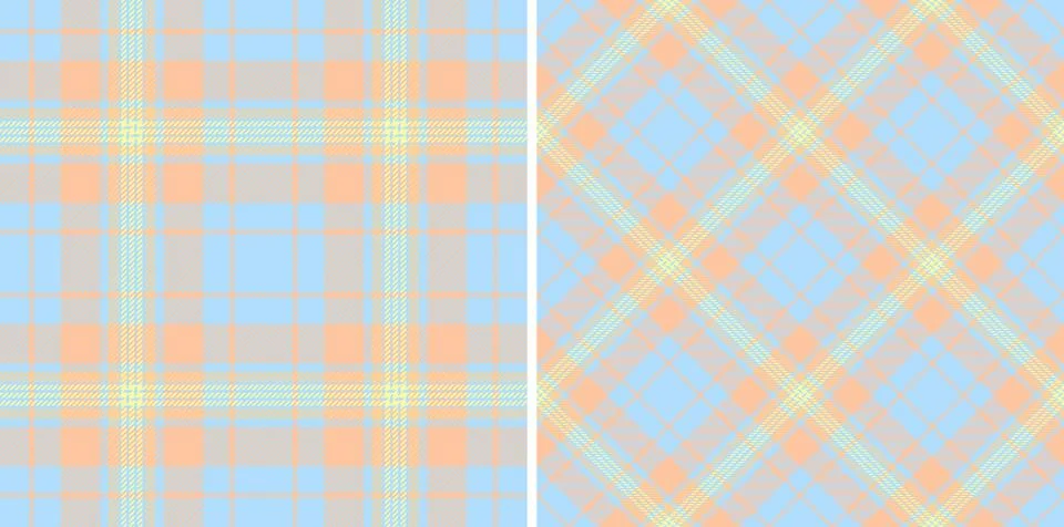 Check tartan background of pattern vector fabric with a texture plaid seaml.. Stock Illustration