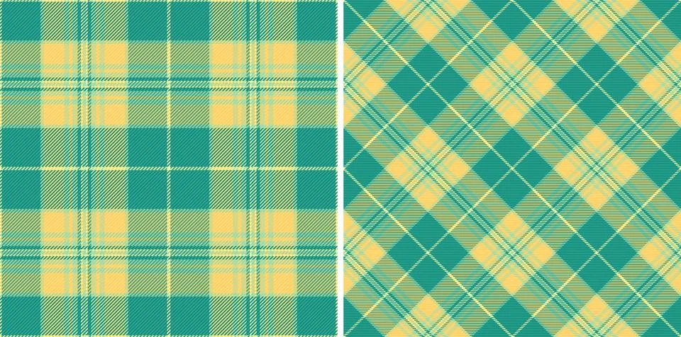Check tartan background of pattern vector fabric with a textile plaid seaml.. Stock Illustration
