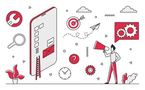 Check test evaluation document Stockillustratie