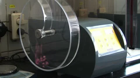 Check (test) tablets in the lab Stock Footage 22225530