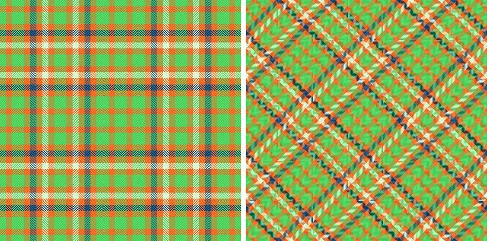 Check texture plaid of pattern tartan seamless with a vector background tex.. 库存插图