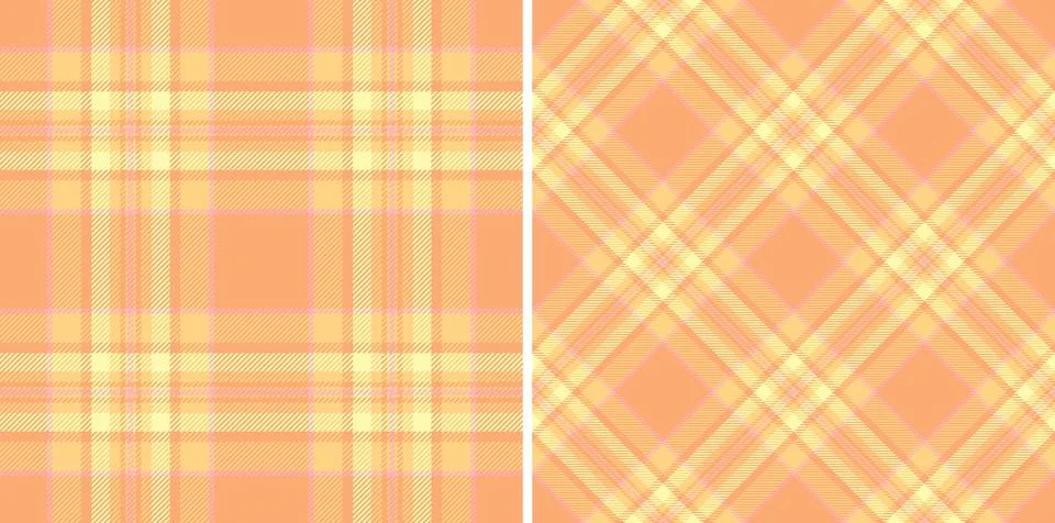 Check texture seamless of vector fabric textile with a background pattern t.. Stock Illustration