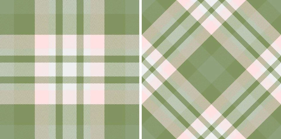Check texture vector of fabric seamless tartan with a pattern textile backg.. 스톡 일러스트