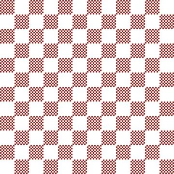 Checkboard pixelated plaid style pattern 스톡 일러스트
