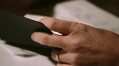 Checkbook 2 Stock Footage 12323886