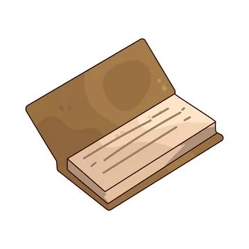 Checkbook illustration Stock Illustration