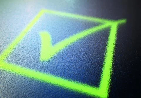 Checkbox Feedback Review Stock Illustration