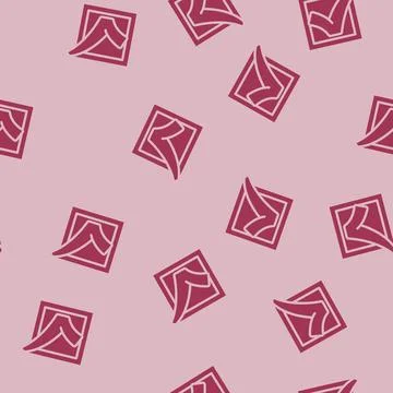 Checkbox mark glyph vector seamless pattern イラスト素材
