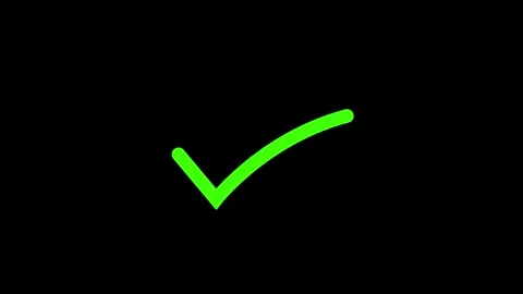 Checkbox or check mark animation. Animat... | Stock Video | Pond5