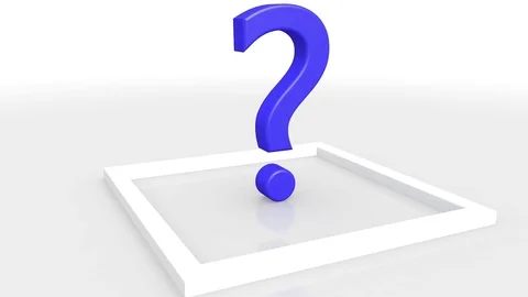 Checkbox with a Question Mark Stock Footage 76263986