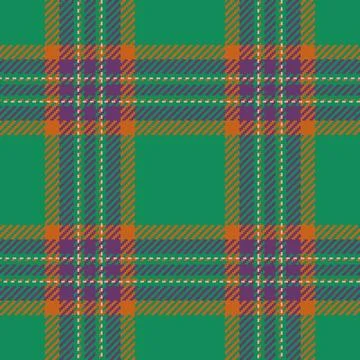 Checked background texture textile, classy tartan seamless vector. Tone che.. Stock Illustration