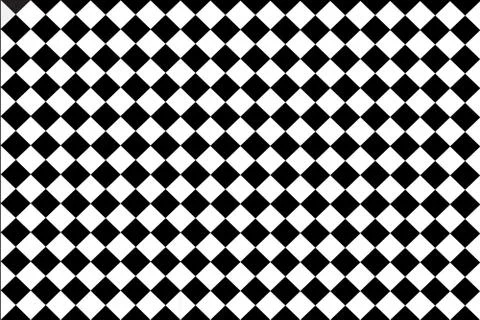 Checked  black , white background Stock Illustration