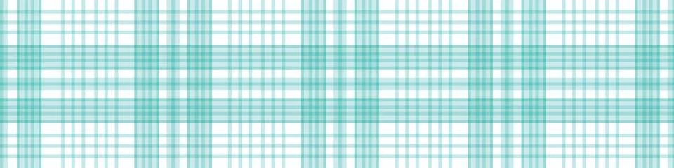 Checked border pattern vector background. Plaid seamless banner design. Illustrazione stock