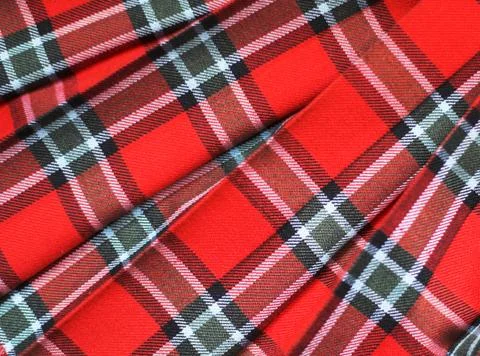 Checked fabric Stock Photos