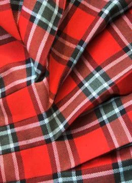 Checked fabric Stock Photos
