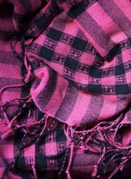 Checked fabric Foto stock