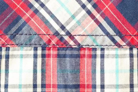 Checked shirt Stock Photos