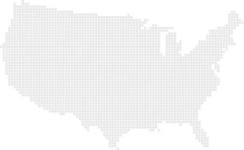 Checked usa map Stock Illustration