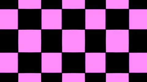 Checker Board Color-changing pattern Stock Footage 58760028